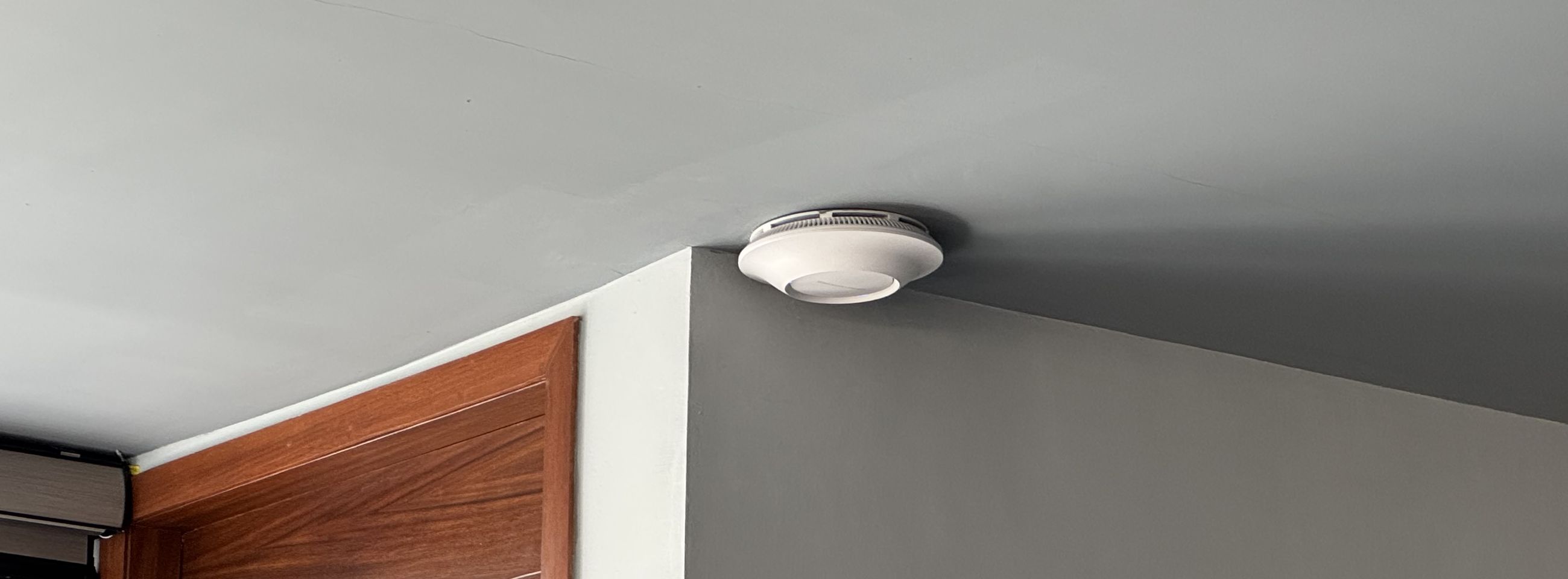 Detector de humo instalado por Qmax